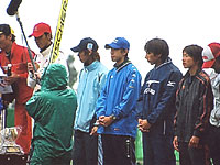 表彰をうけるりょうへい