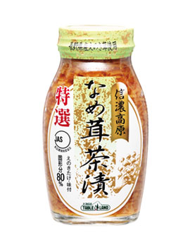 なめ茸茶漬け80%