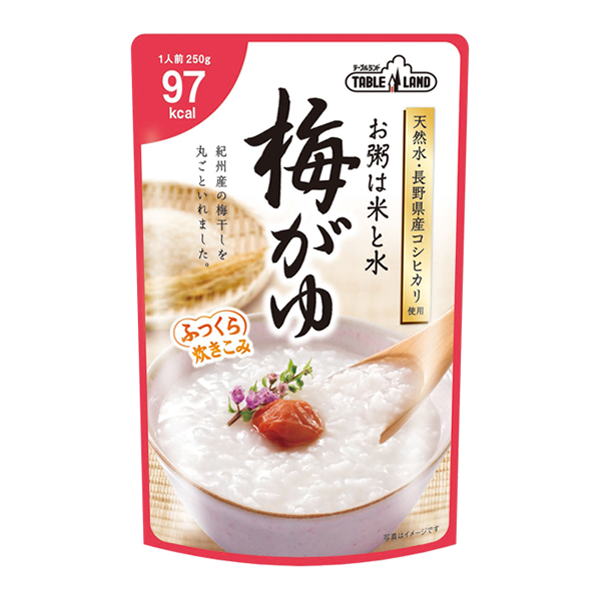 肌触りがいい 味の素 おかゆ 白がゆ 梅がゆ